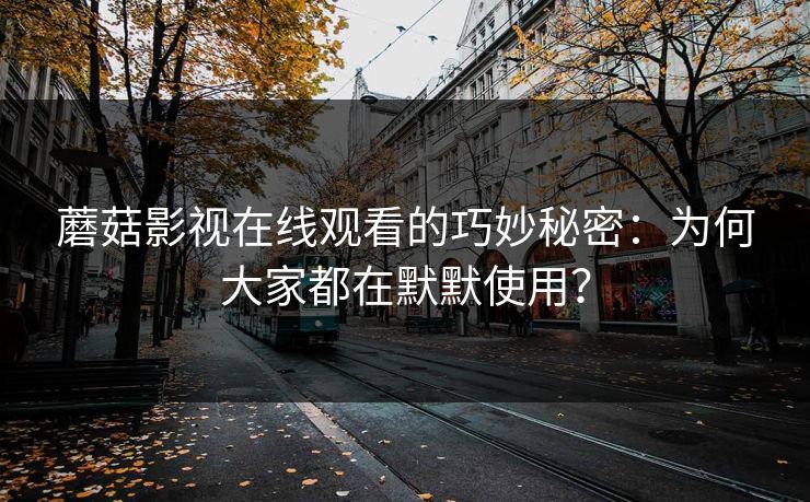 蘑菇影视在线观看的巧妙秘密：为何大家都在默默使用？